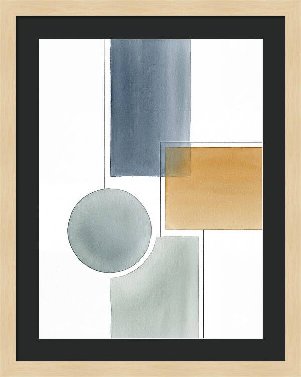 Minimalist Geometric Composition