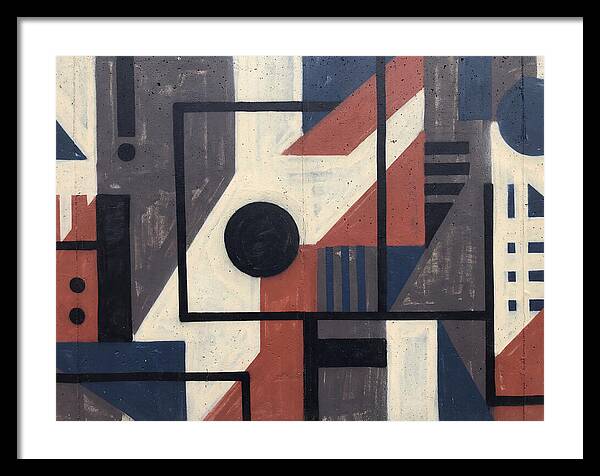 Minimalist Geometric Street Art