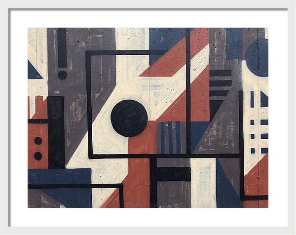 Minimalist Geometric Street Art