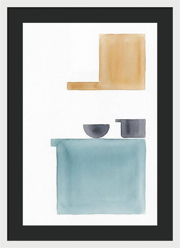 Minimalist Kitchen Composition