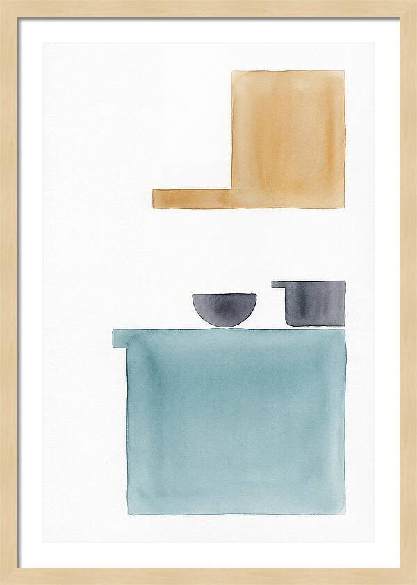 Minimalist Kitchen Composition