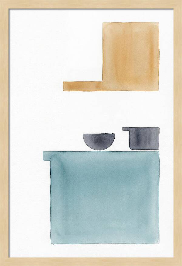 Minimalist Kitchen Composition