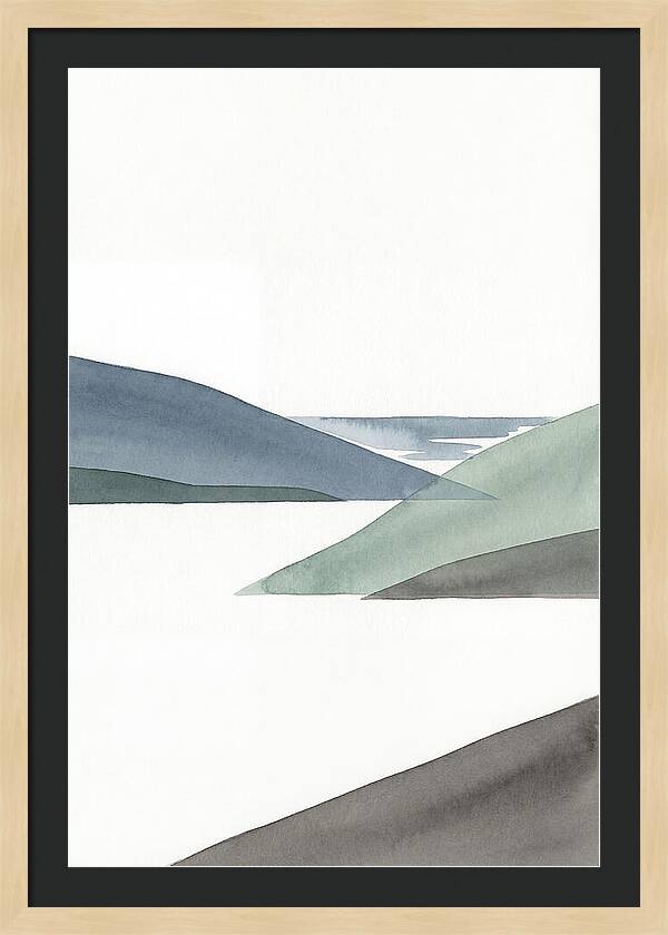 Minimalist Landscape Serenity