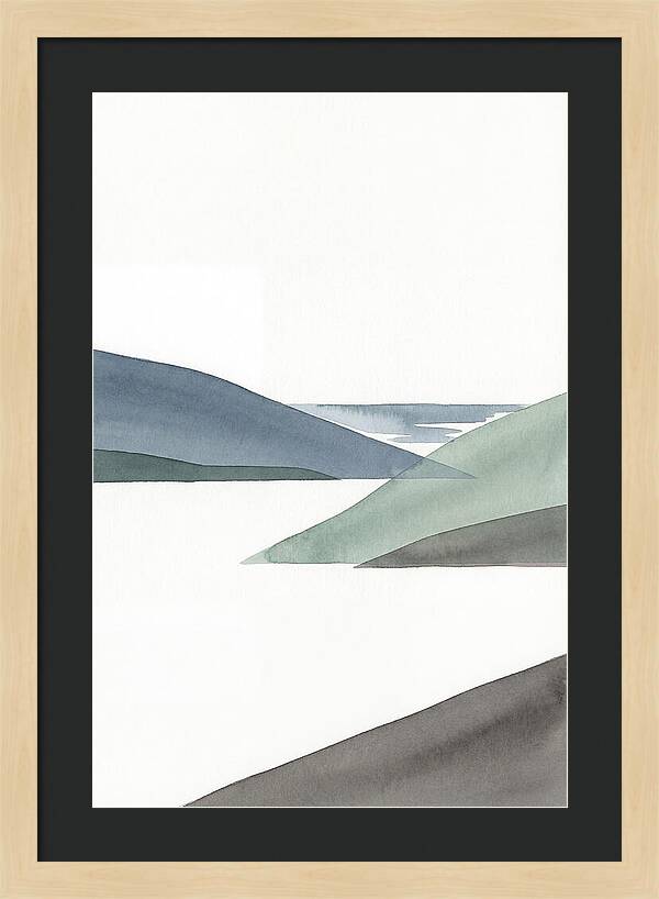 Minimalist Landscape Serenity