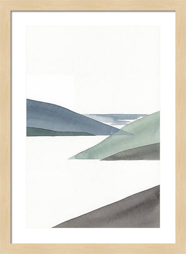 Minimalist Landscape Serenity