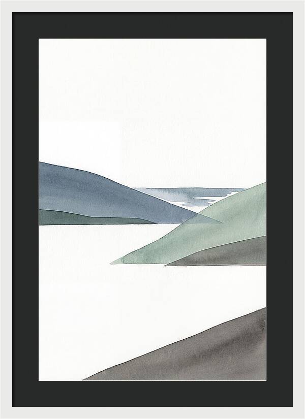 Minimalist Landscape Serenity