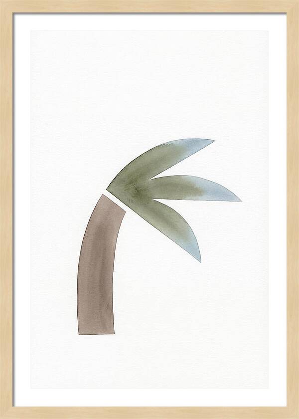 Minimalist Palm Tree