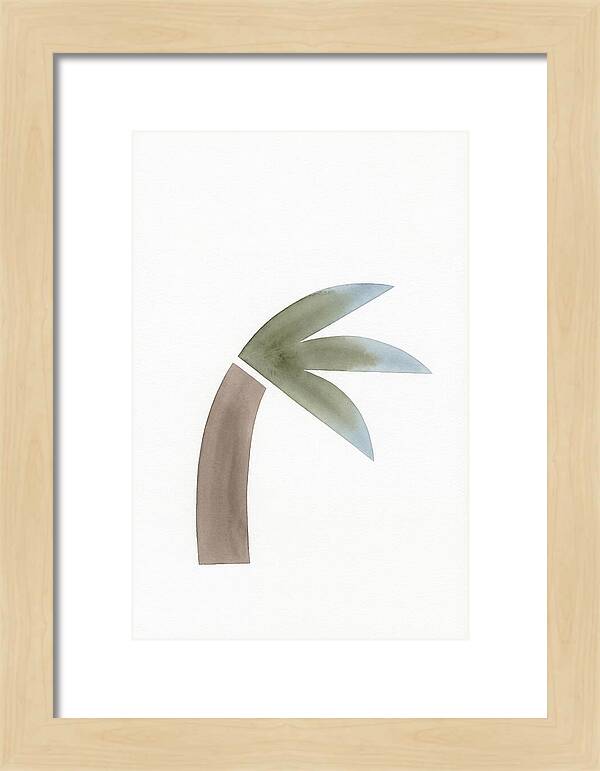 Minimalist Palm Tree