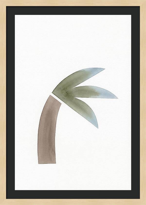 Minimalist Palm Tree