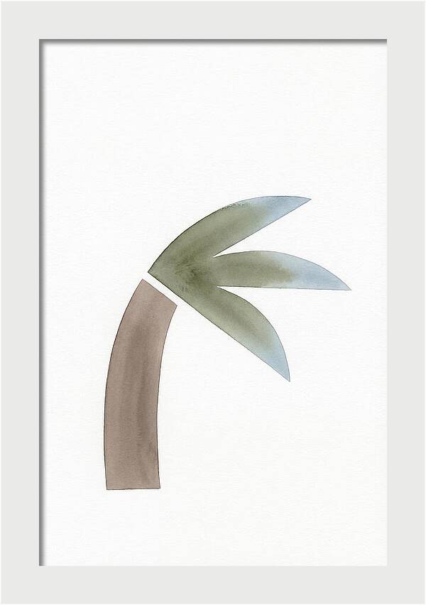 Minimalist Palm Tree