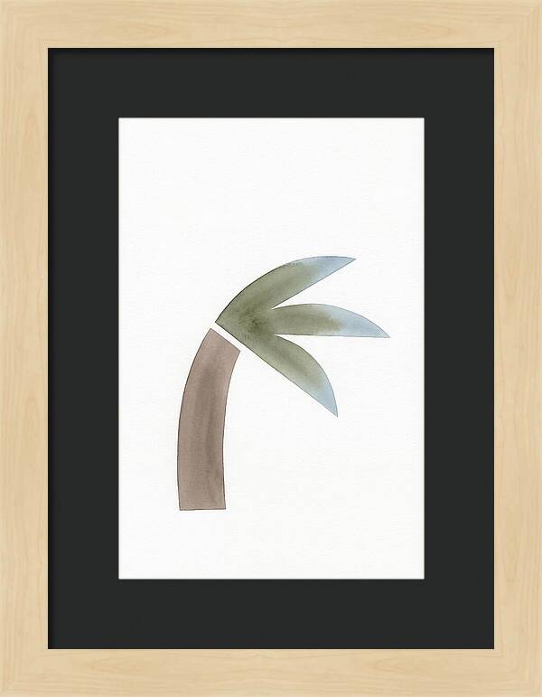 Minimalist Palm Tree