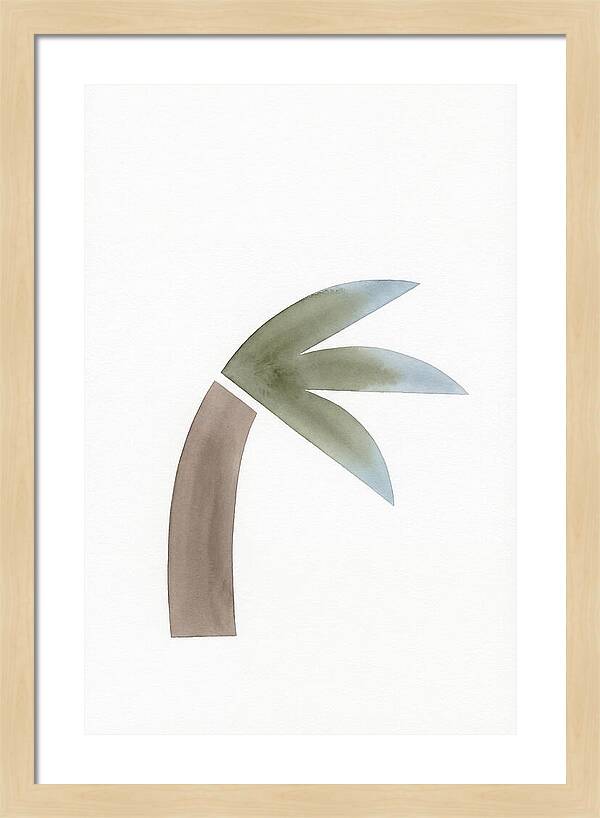 Minimalist Palm Tree