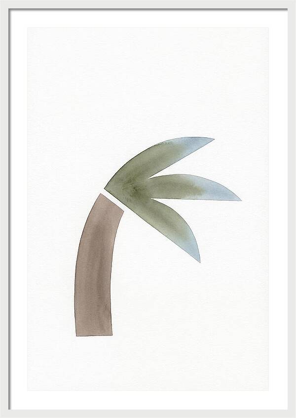 Minimalist Palm Tree