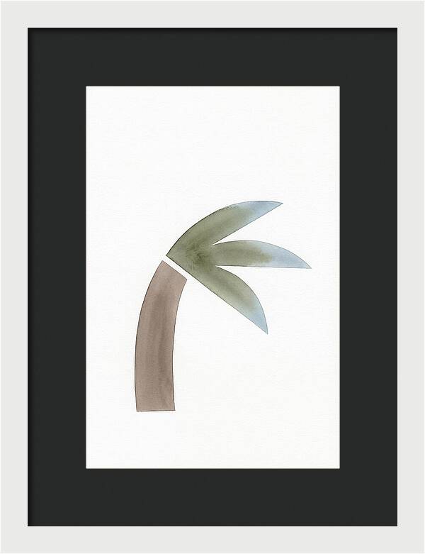 Minimalist Palm Tree