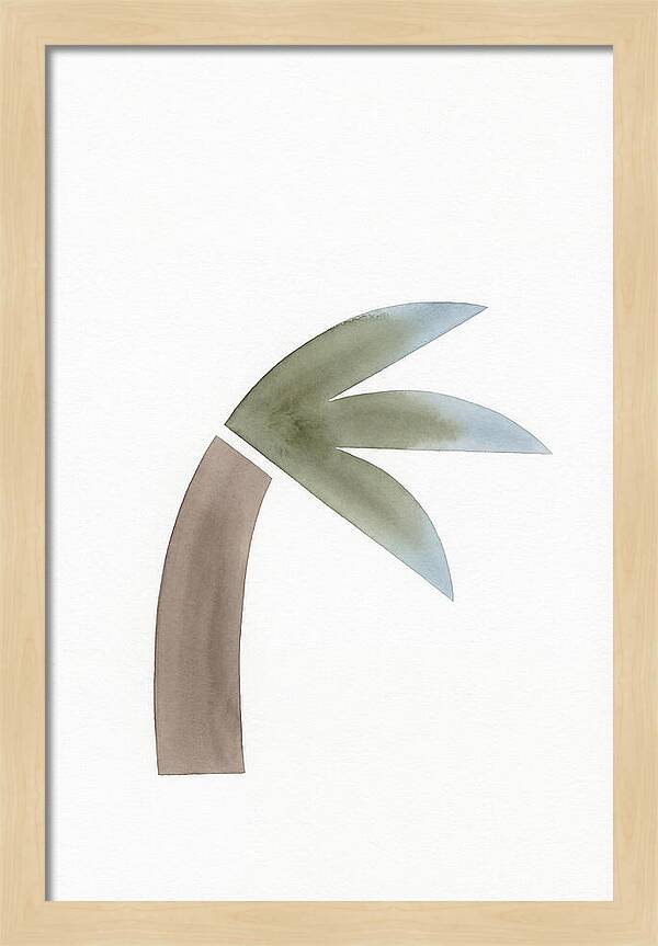 Minimalist Palm Tree