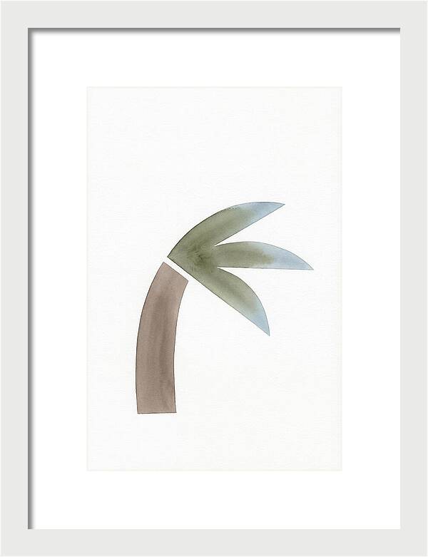 Minimalist Palm Tree