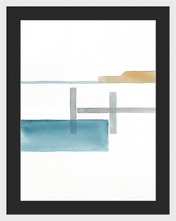Minimalist Pier Landscape