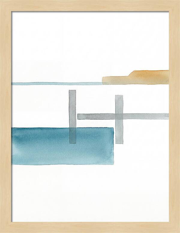 Minimalist Pier Landscape