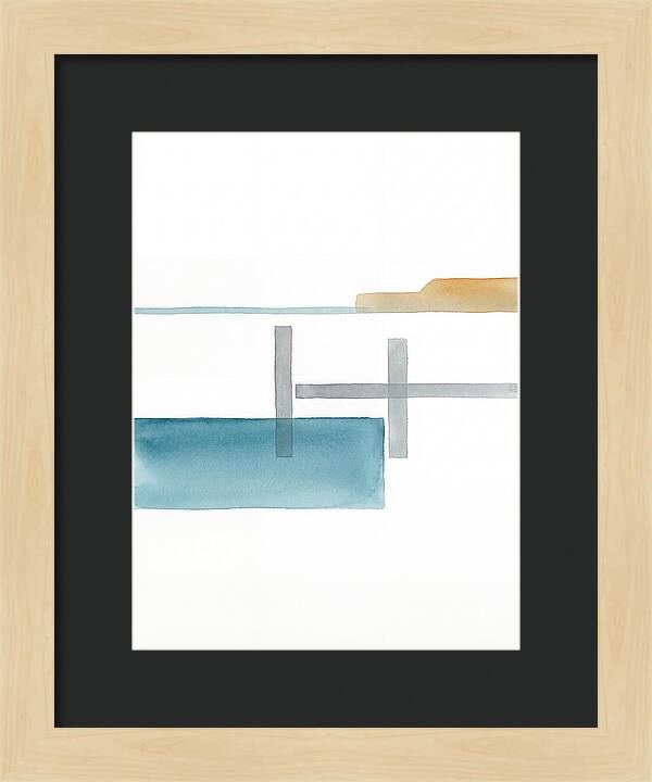 Minimalist Pier Landscape