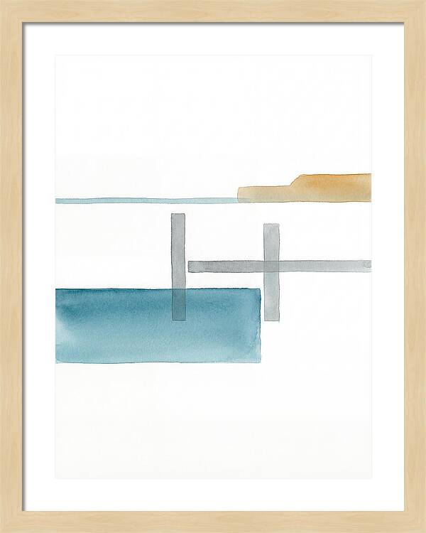 Minimalist Pier Landscape