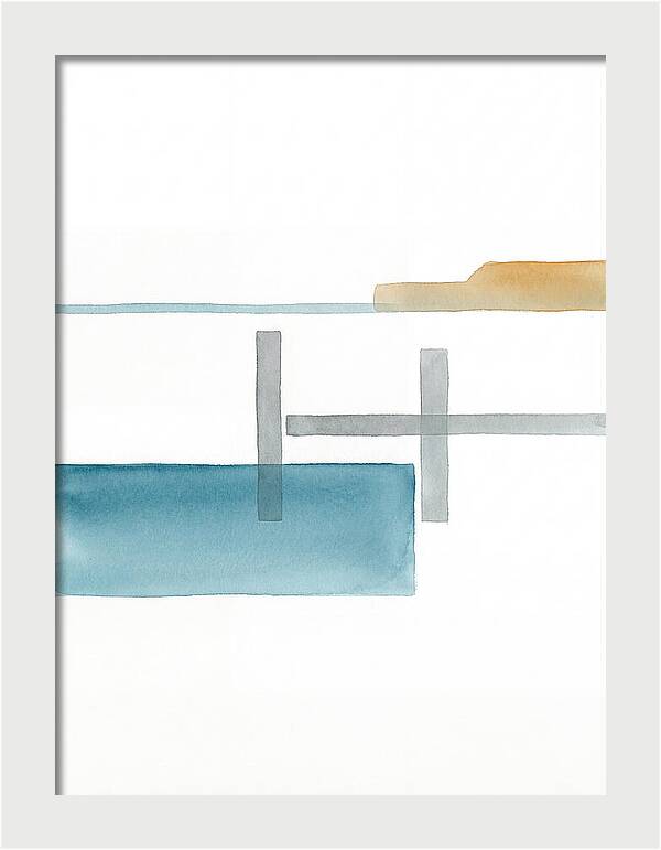 Minimalist Pier Landscape