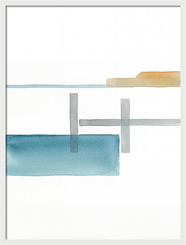 Minimalist Pier Landscape