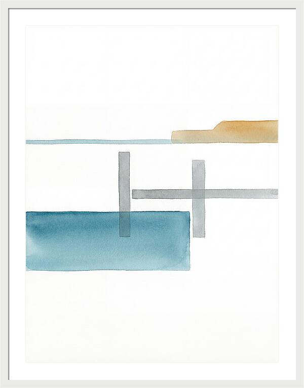 Minimalist Pier Landscape