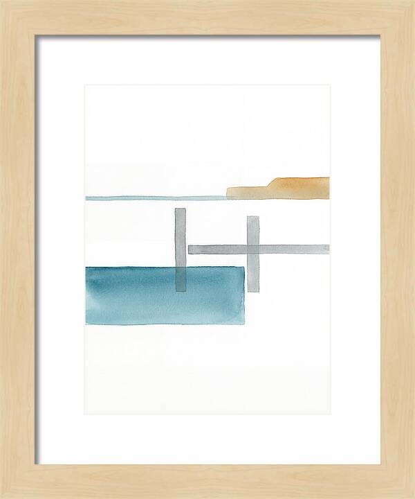 Minimalist Pier Landscape
