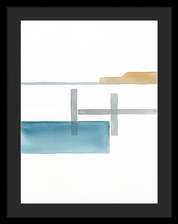 Minimalist Pier Landscape