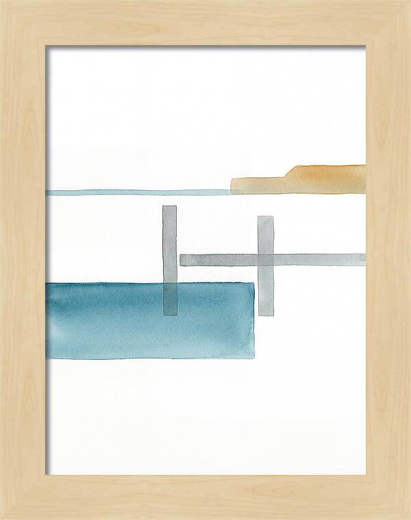 Minimalist Pier Landscape