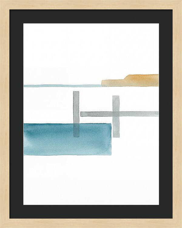 Minimalist Pier Landscape