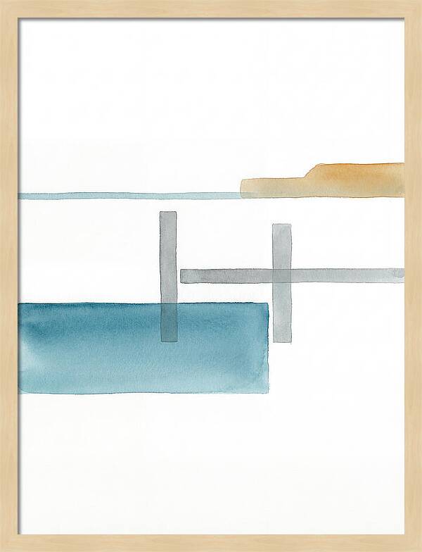 Minimalist Pier Landscape