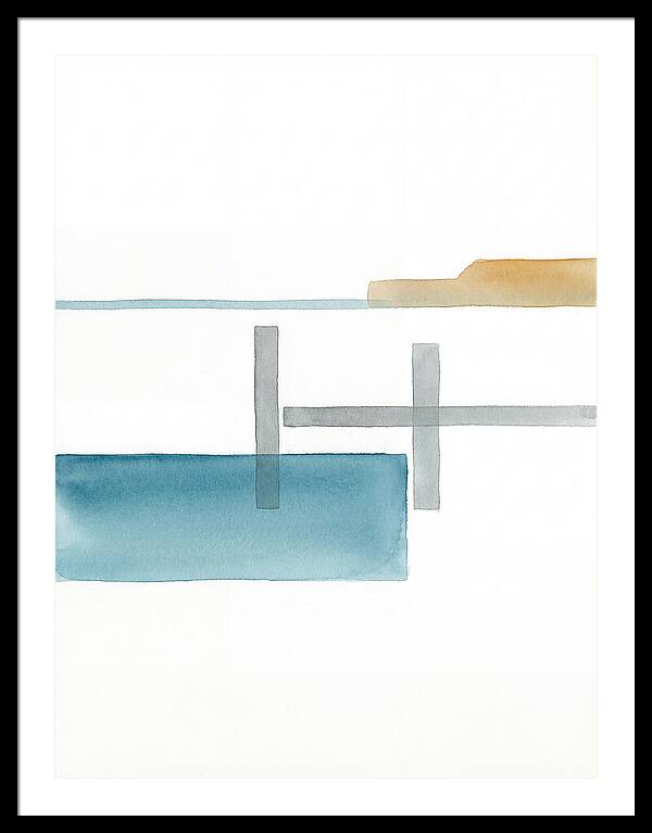 Minimalist Pier Landscape