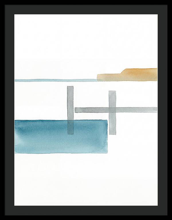 Minimalist Pier Landscape