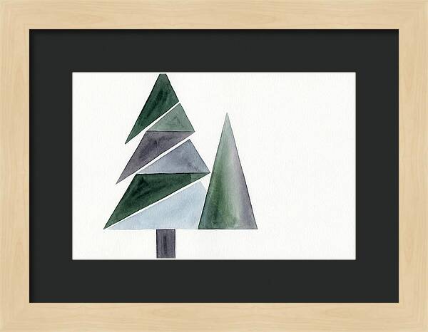 Minimalist Pine Tree