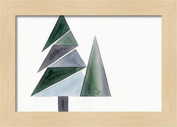 Minimalist Pine Tree