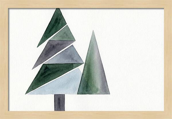 Minimalist Pine Tree