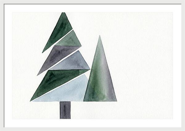Minimalist Pine Tree
