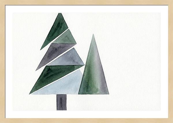 Minimalist Pine Tree
