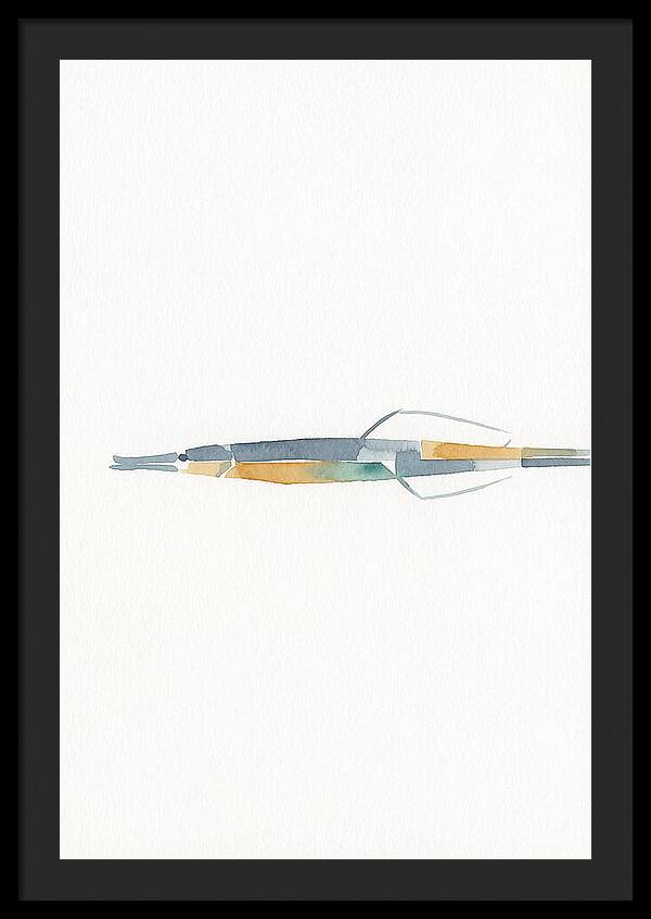 Minimalist Pipefish Illustration