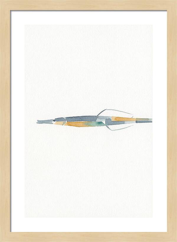 Minimalist Pipefish Illustration