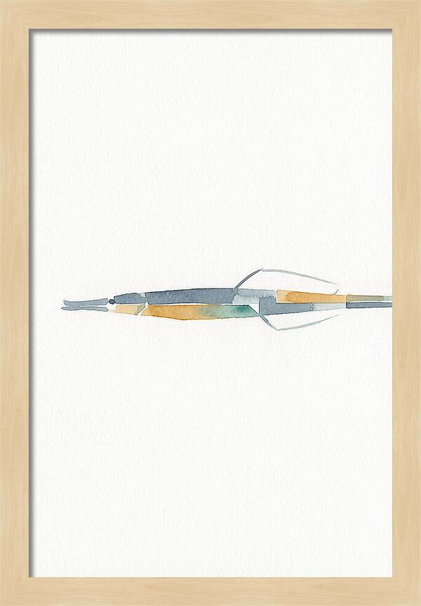 Minimalist Pipefish Illustration