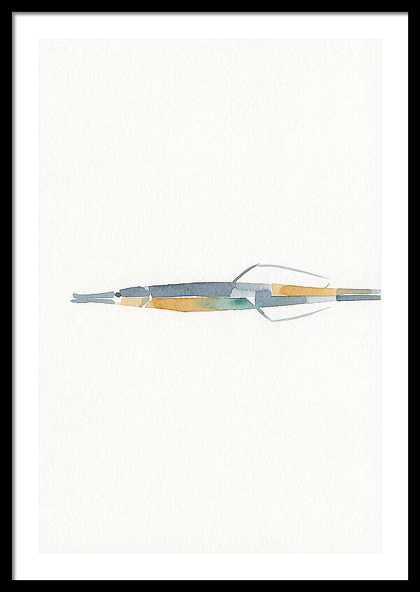 Minimalist Pipefish Illustration