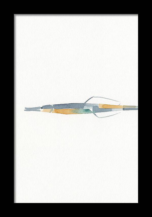 Minimalist Pipefish Illustration