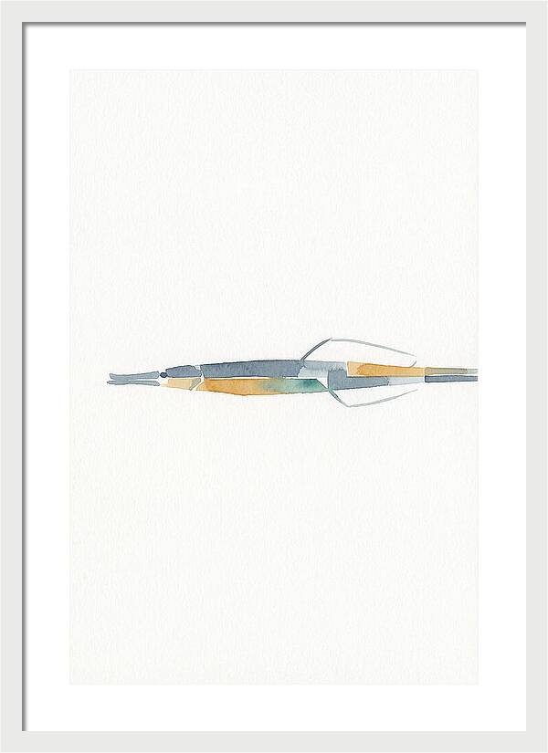 Minimalist Pipefish Illustration