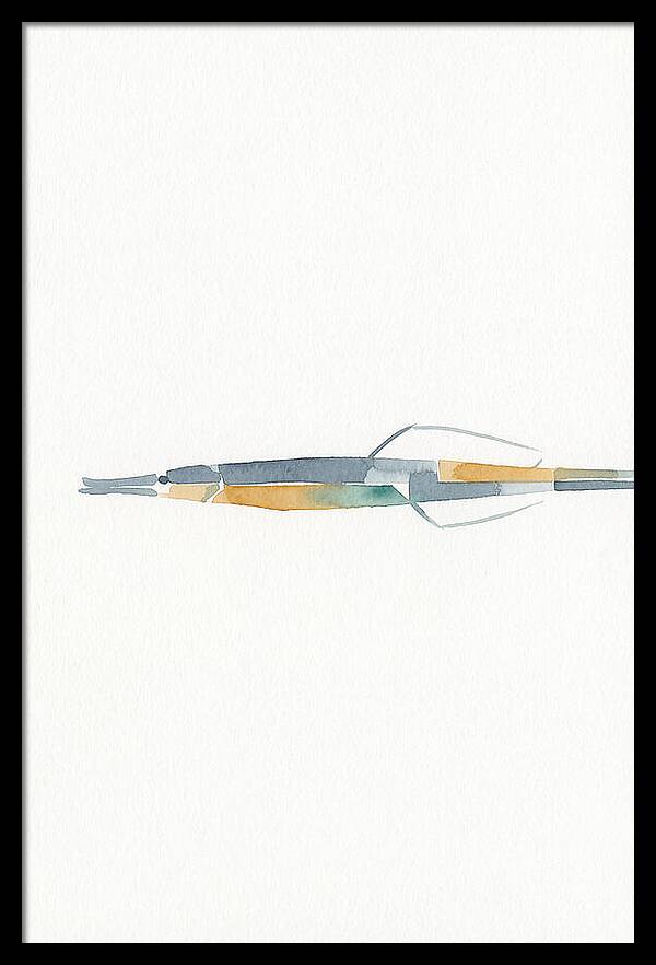 Minimalist Pipefish Illustration
