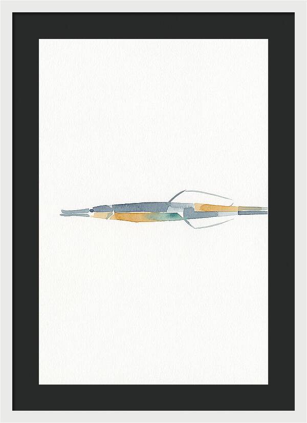 Minimalist Pipefish Illustration