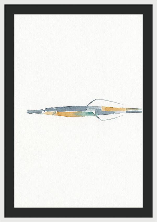 Minimalist Pipefish Illustration