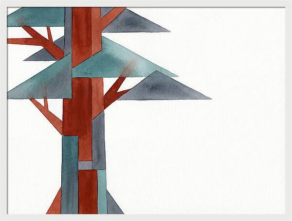 Minimalist Redwood Tree
