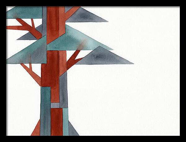 Minimalist Redwood Tree